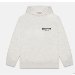 Essentials Fear of God Hoodie in Light Oatmeal